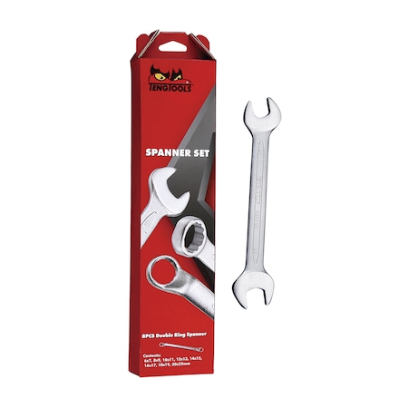 6211 - 11 Piece Double Open Ended Wrench Set 6 To 32MM